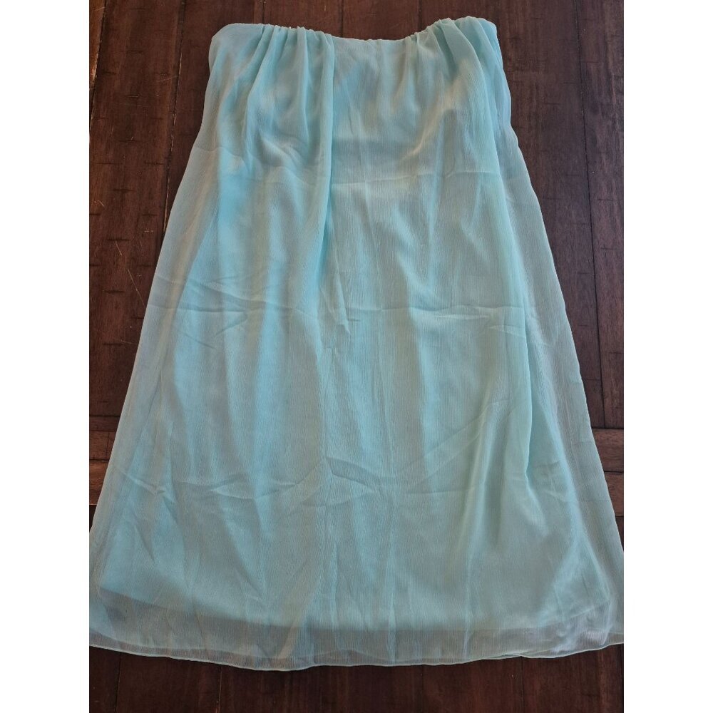 Venus Strapless Chiffon Mini Dress Size M